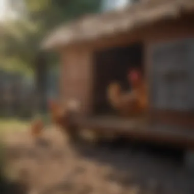 Chicken coop with effective ventilation system