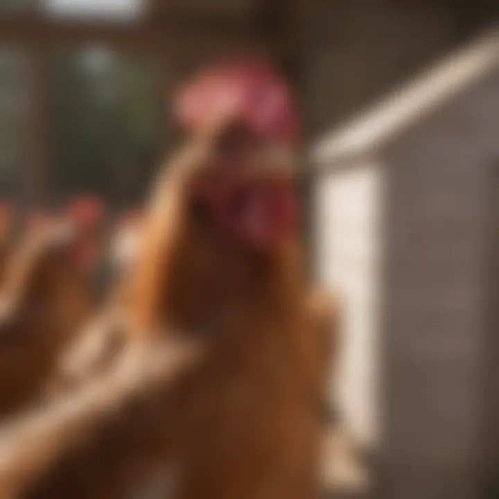 Close-up of durable materials used in the Formex chicken coop