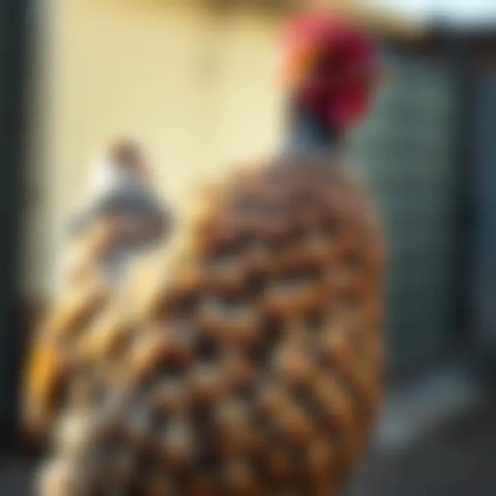 Vibrant coat patterns of the French Pearl Guinea showcasing its distinctive beauty