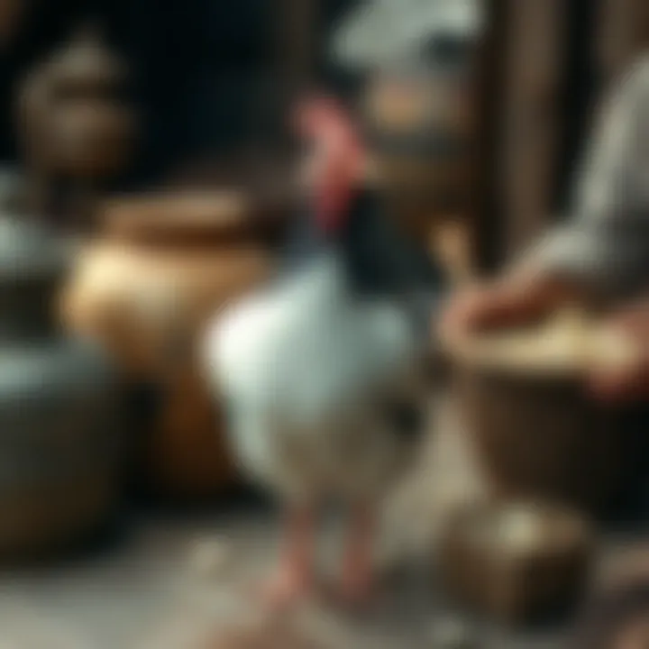 Cultural artifacts depicting the historical significance of the French Pearl Guinea in various societies