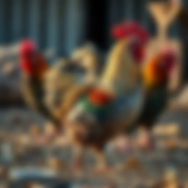 Diverse Plumage of Legbar Chickens