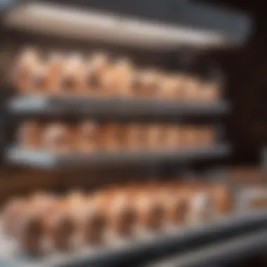 Illustration of different types of mini egg incubators available in the market.