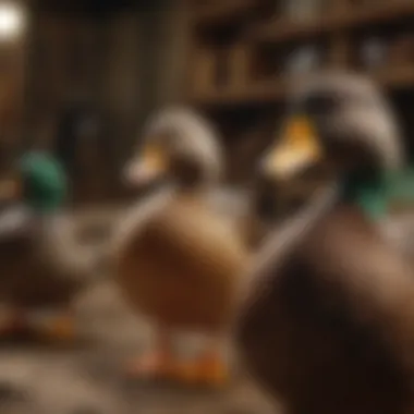 A vibrant array of duck breeds showcased at Tractor Supply