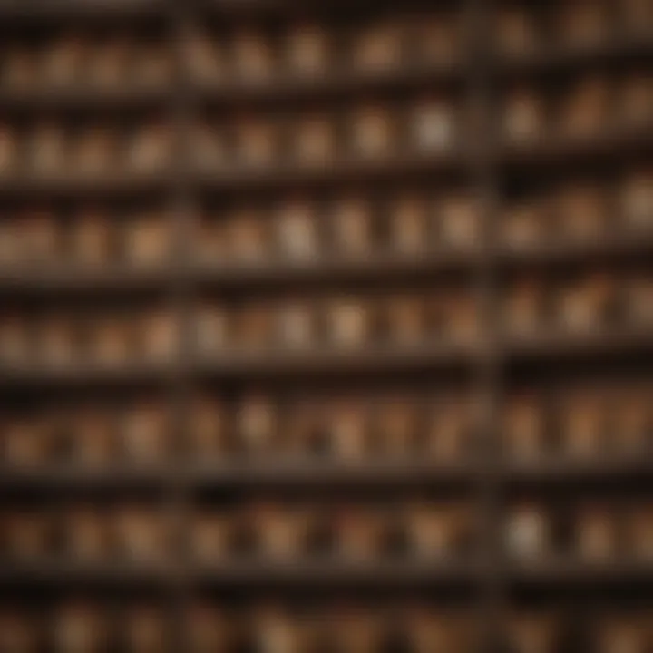 A collection of used chicken nesting boxes displayed in a farm setting