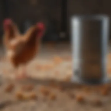 Feed Waste Analysis Comparison of feed waste with traditional vs. spill-free feeders