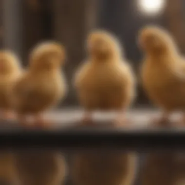Comparison chart of different chick breeds and their feeding durations