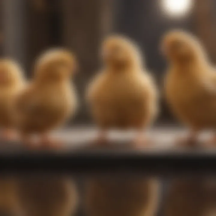 Comparison chart of different chick breeds and their feeding durations