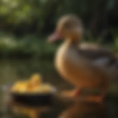 Feeding strategies for ducklings