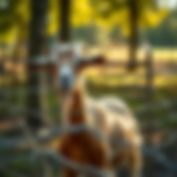 Proper installation of goat fencing