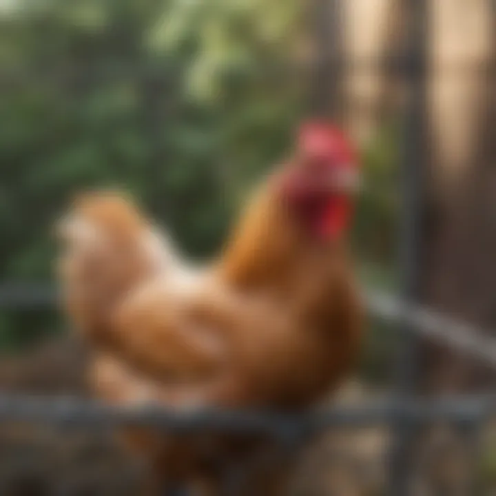 Galvanized chicken wire mesh used in pet enclosures