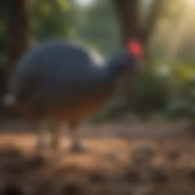 Benefits of Keeping Guinea Fowl An infographic highlighting the benefits of guinea fowl