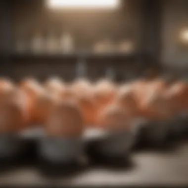 A modern incubator showcasing various eggs ready for hatching Incubator with eggs