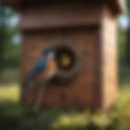 Materials needed for constructing a bird nesting box