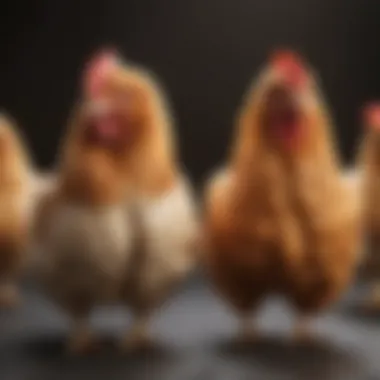 Illustrated Guide to Chicken Comb Types An illustrated guide displaying various chicken comb types.