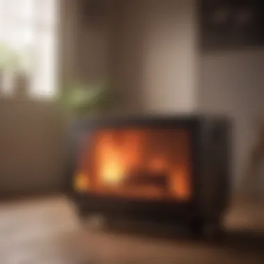 Diagram showing the technology behind infrared heating