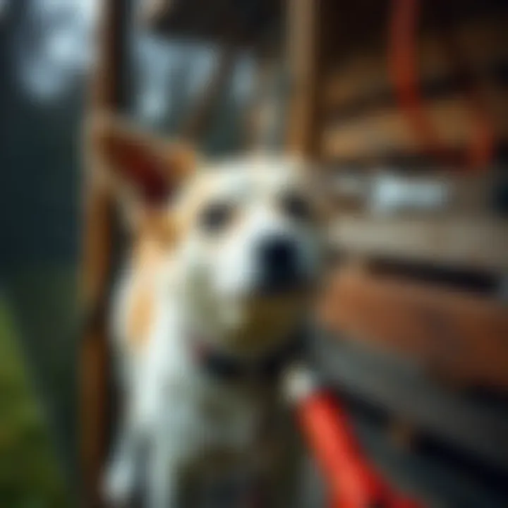 Installation tools and materials for nylon fence netting