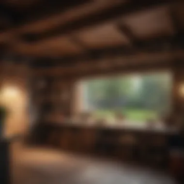 Interior layout showcasing comfortable nesting areas