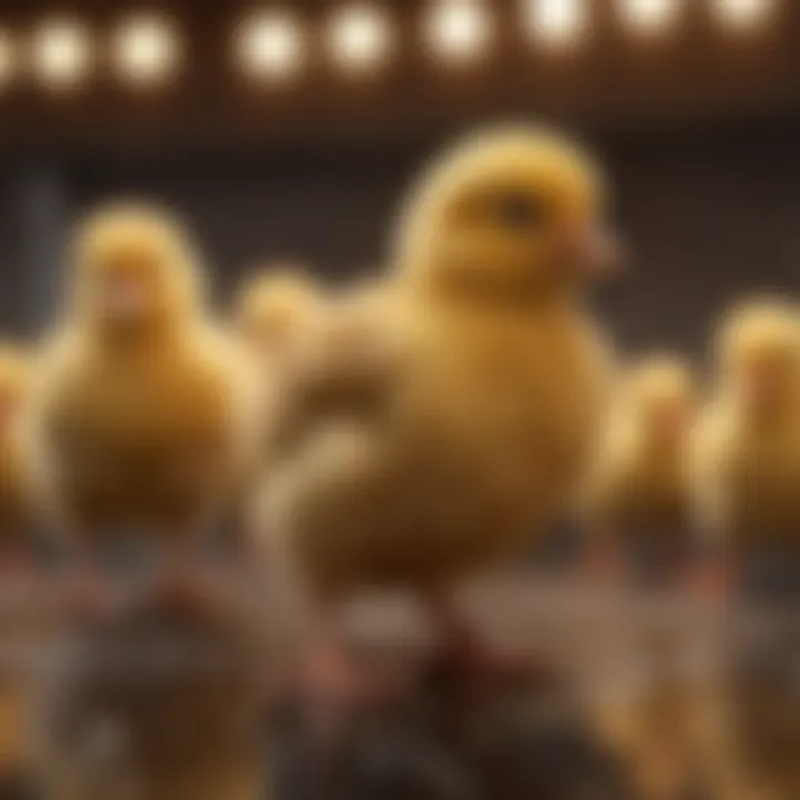 Growth comparison of chicks in different brooders