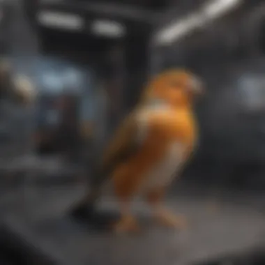 Detailed assembly guide for a large flight cage