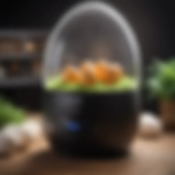 Detailed view of the MagicFly Egg Incubator showcasing its advanced features.