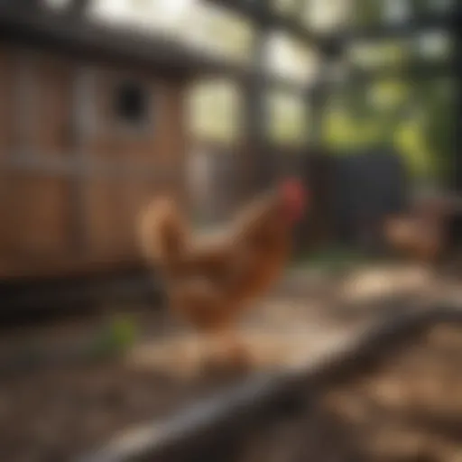 Elegant automated chicken coop design