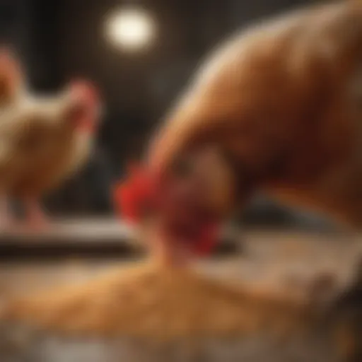 Nutritional components of organic chicken feed