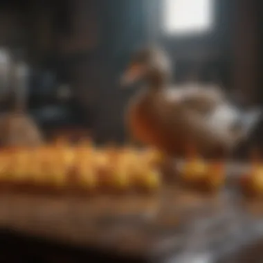Comparative analysis of duck diets versus other poultry diets