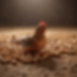Nutrient-rich mealworms as a protein source for chickens