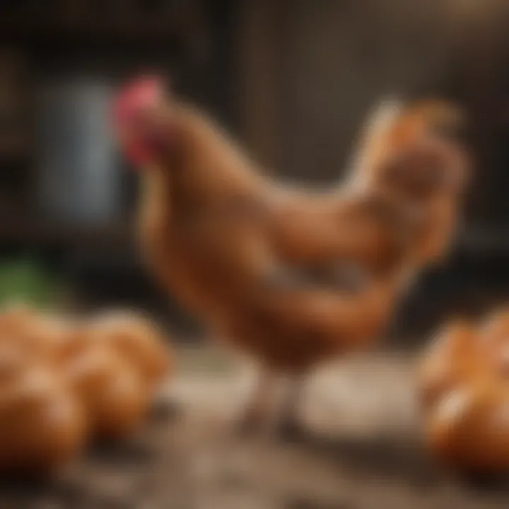 Guide to chicken dietary needs infographic