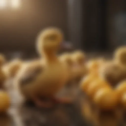 Nutritional chart for ducklings