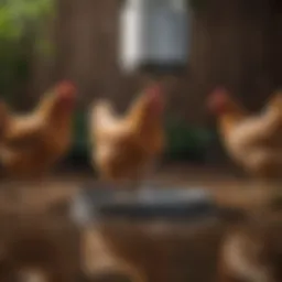 Innovative design of an over easy chicken waterer