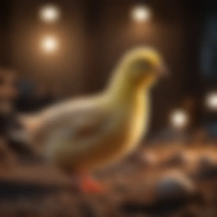 Nutritional feed for indoor chicks