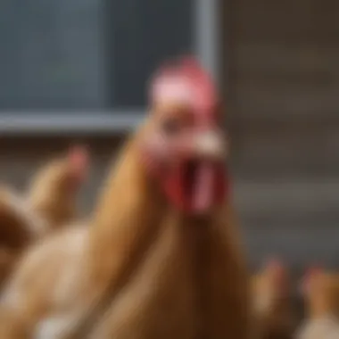 Close-up of safety features on a flat panel chicken coop heater