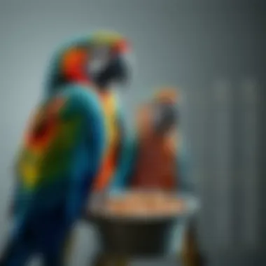 Nutritional chart for macaw diets