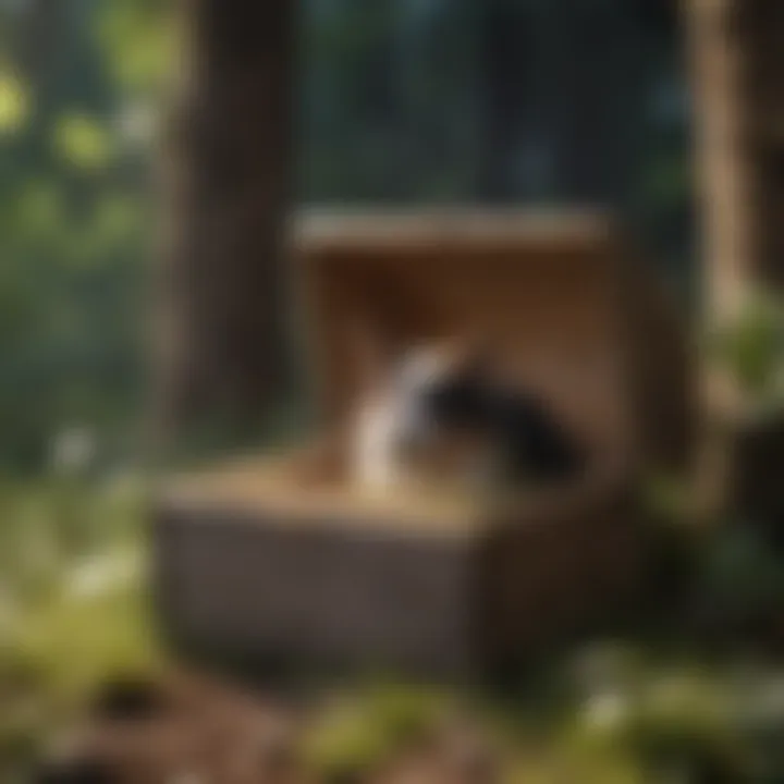 DIY nesting box project for pets
