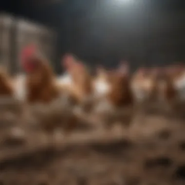 Enhancing Welfare and Productivity of Laying Hens Healthy laying hens in a serene environment