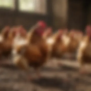 Preventive Practices for a Healthy Flock A flock of chickens in a clean, well-maintained coop