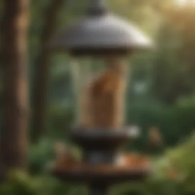 Squirrel-Proof Bird Feeders for Garden Safety Squirrel-proof bird feeder