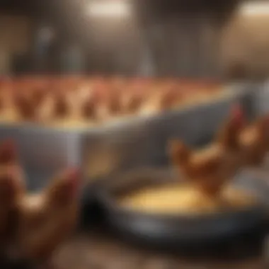 Types of Automatic Chicken Waterers Various types of automatic chicken waterers displayed together