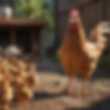 Welfare Features in Chicken Run Features enhancing chicken welfare in a run