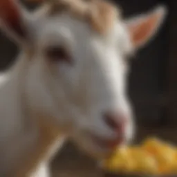 Nutrient-rich feed for goats