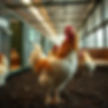 Technologically advanced poultry habitat with climate control