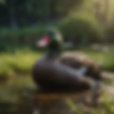 Commercial Feeds for Ducks A variety of commercial feeds designed for waterfowl
