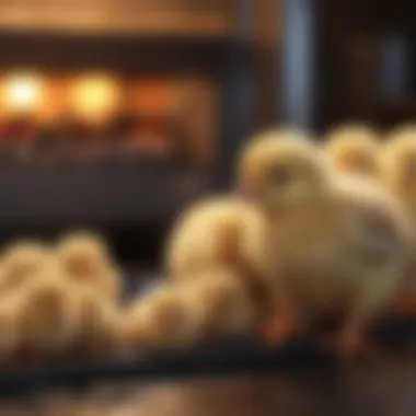 Optimal temperature settings for chicks