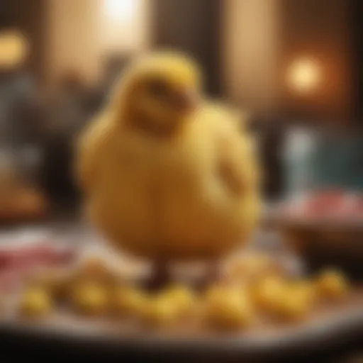 A vibrant assortment of chick food ingredients showcasing their diversity
