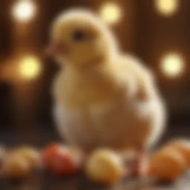 Essential Nutritional Components for Chicks A chart detailing the nutritional components essential for chick development