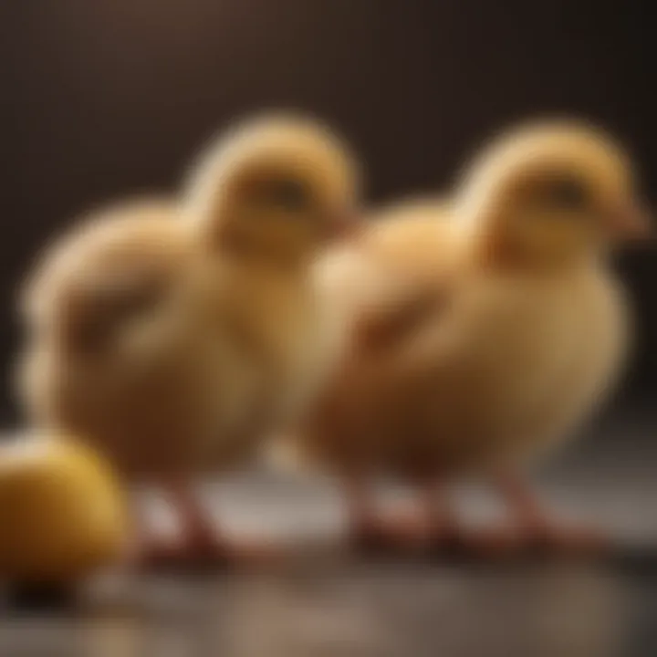 Chick growth stages influenced by protein levels