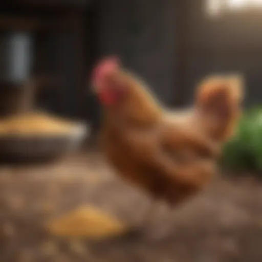 Nutrient-rich chicken feed