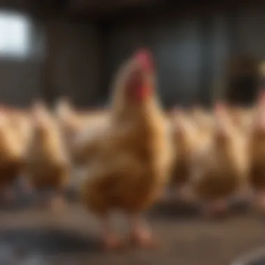 Standards in Chicken Breeding Visual representation of chicken breeding standards