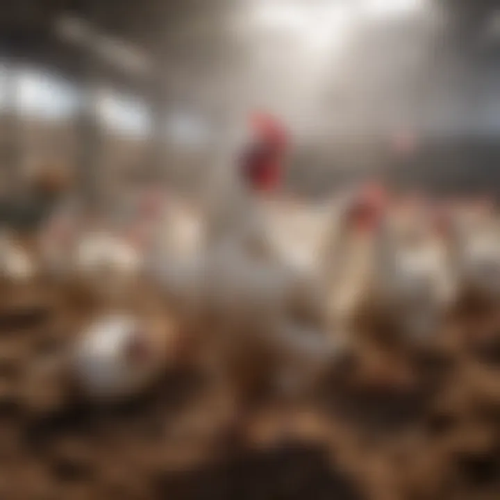 Diagram of ethical poultry farming practices